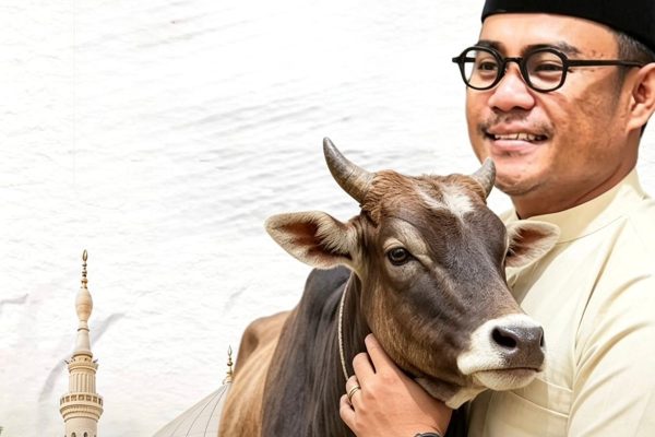Maknai Idul Adha, Ajid Said: Dirum Perumda Parkir Berkurban Satu Sapi