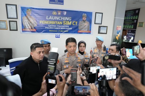 Makassar Kini Punya Layanan SIM C1, Munafri Ajak Komunitas Motor Tertib Berkendara