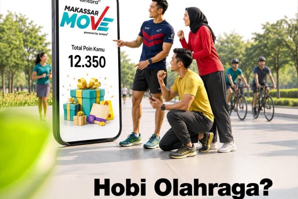 Lari, Gowes, Hingga Lapor Jalan Rusak Bisa Dapat Hadiah dari Pemkot Makassar