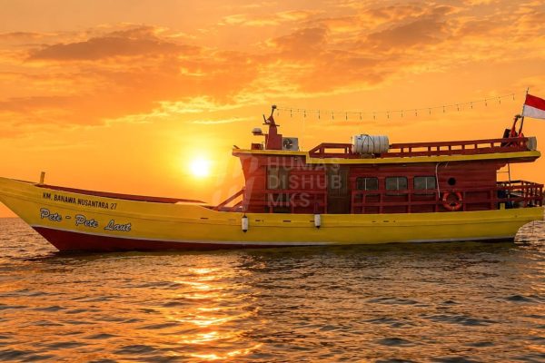 Pete-pete Laut Siap Mengarungi Lautan Makassar, Uji Coba Perdana  di Pulau Barrang Lompo